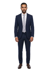 (Beige) seidenkrawatte herren kachelmuster getragen ganzkörper look